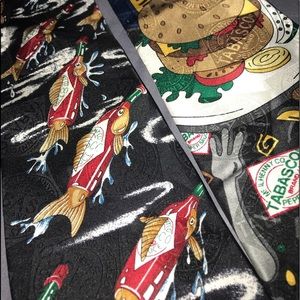 🏆 Host Pick 6.24.23 🏆 Set of 2 Tabasco Silk Ties